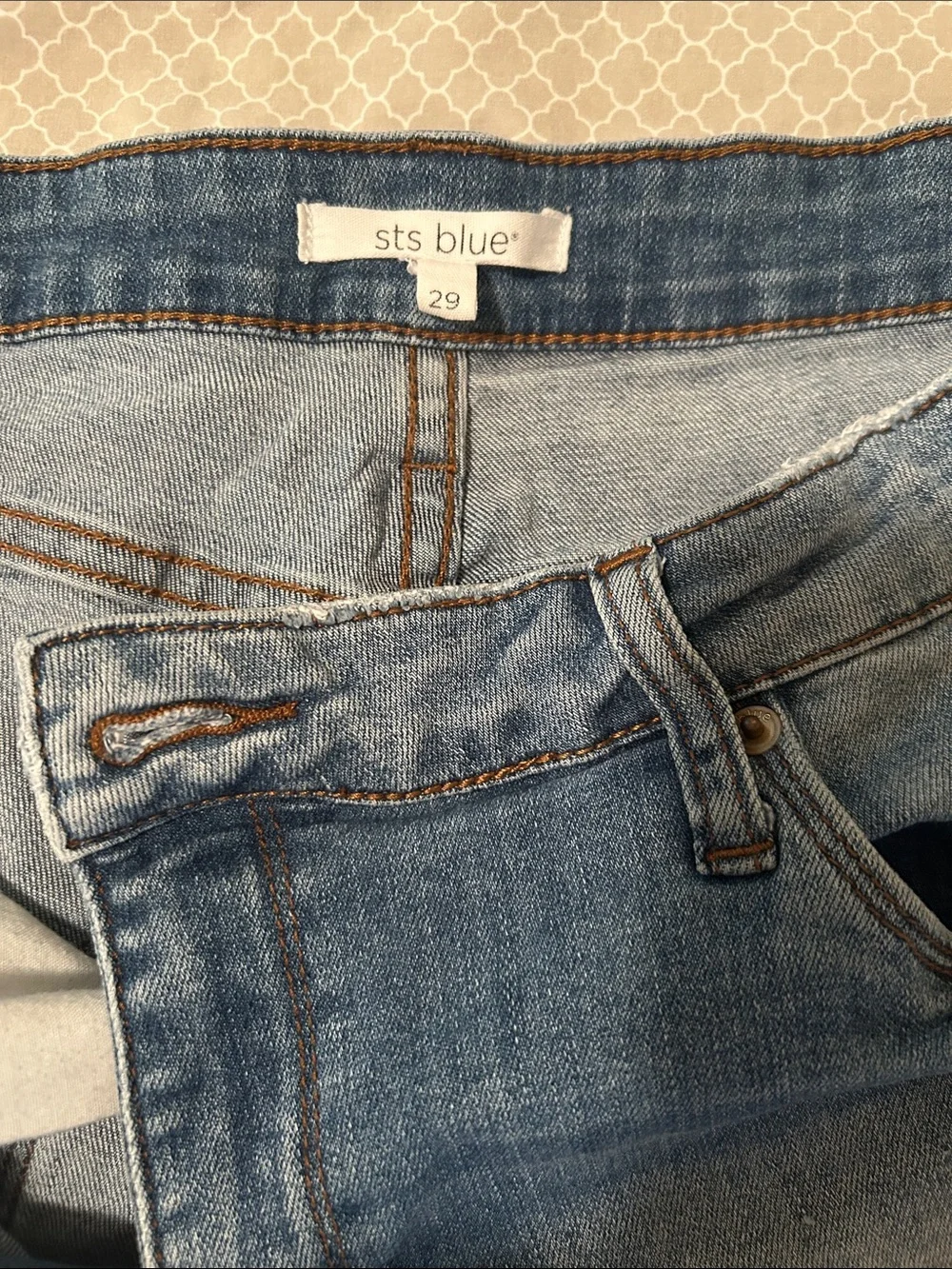 Denim Blue Women's Jean Shorts